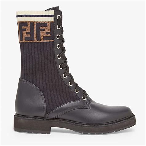 fendi bot|fendi leather boots.